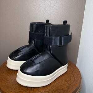 Rick Owens Black Splint Sneakers